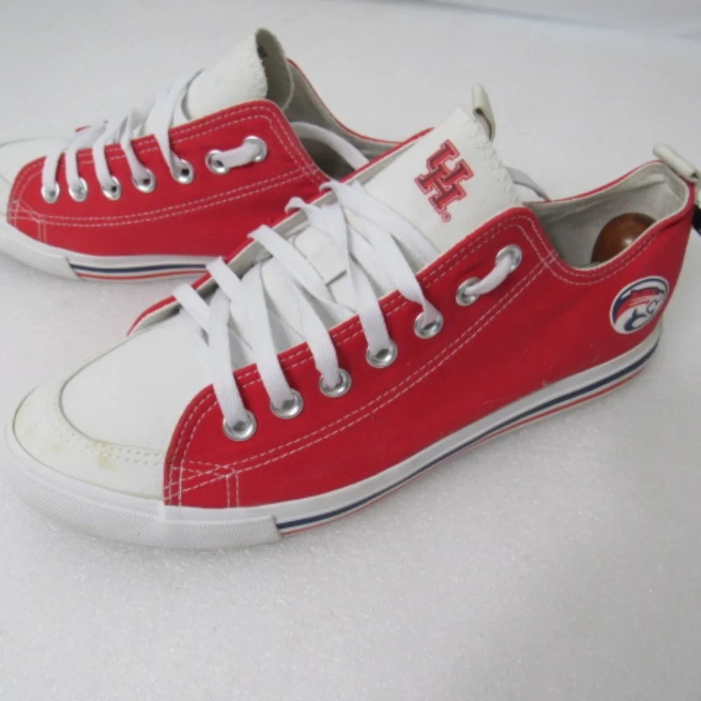 SKICKS Houston Cougars Red White Low-Top‎ Shoes M9 W11